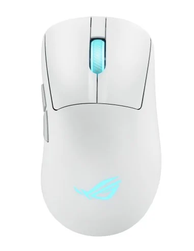 ASUS ROG Keris II Origin WHT mouse Gaming Right-hand RF Wireless + Bluetooth + USB Type-A Optical 42000 DPI