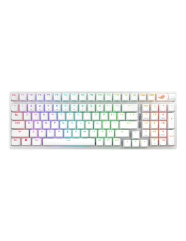 ASUS ROG Strix Scope II 96 Wireless keyboard Gaming USB + RF Wireless + Bluetooth White