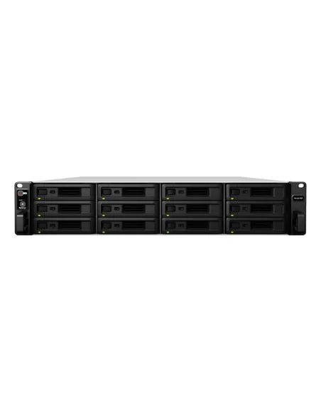 Synology RX1217RP disk array Rack (2U) Black, Grey