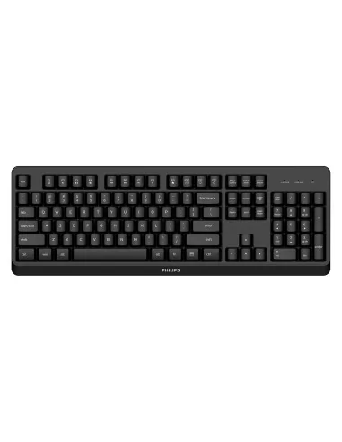 Philips 3000 series SPK6307BL/40 keyboard Universal RF Wireless QWERTY English Black