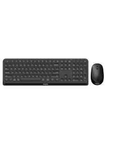 Philips 4000 series SPT6407B/40 keyboard Mouse included Universal RF Wireless + Bluetooth QWERTY English Black