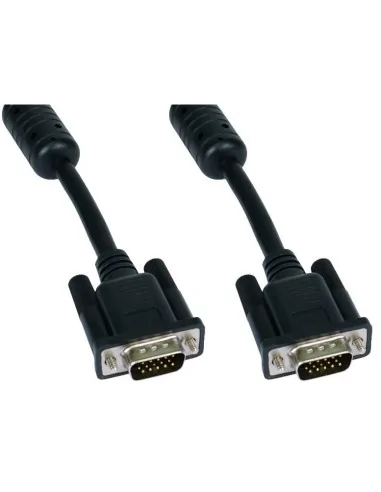 Cables Direct SVGA, 2m, M-M VGA cable VGA (D-Sub) Black