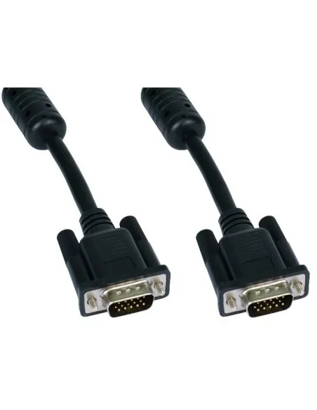 Cables Direct SVGA, 2m, M-M VGA cable VGA (D-Sub) Black