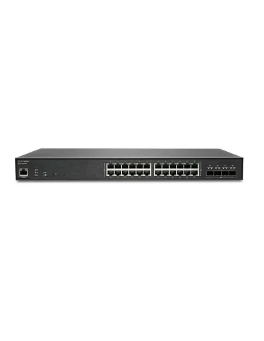 SonicWall SWS14-24FPOE Managed L2 Gigabit Ethernet (10/100/1000) Power over Ethernet (PoE) 1U Black