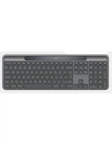 Logitech Signature Slim Solar+ K980 for Business keyboard Universal RF Wireless + Bluetooth QWERTY UK English Graphite