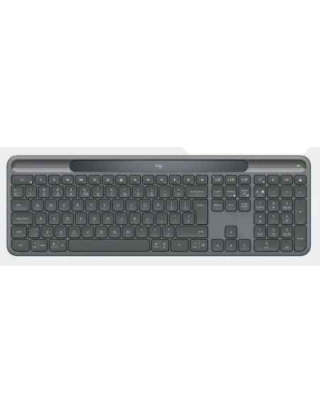 Logitech Signature Slim Solar+ K980 for Business keyboard Universal RF Wireless + Bluetooth QWERTY UK English Graphite