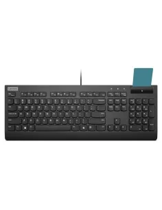 Lenovo Smartcard Wired II keyboard Home/Office USB UK English Black