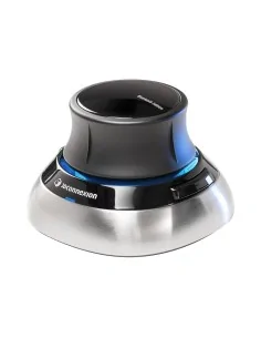 3Dconnexion SpaceMouse mouse Office RF Wireless + Bluetooth + USB Type-A 6DoF