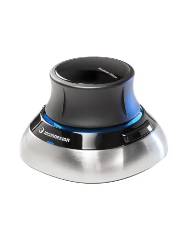 3Dconnexion SpaceMouse mouse Office RF Wireless + Bluetooth + USB Type-A 6DoF