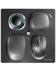 3Dconnexion SpaceMouse Wireless Kit 2 mouse Universal Right-hand RF Wireless + Bluetooth + USB Type-A Optical