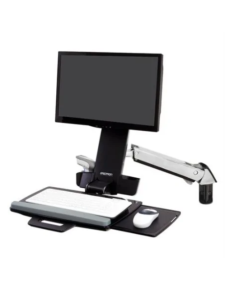 Ergotron Styleview Sit-Stand Combo Arm 61 cm (24") Wall Aluminium