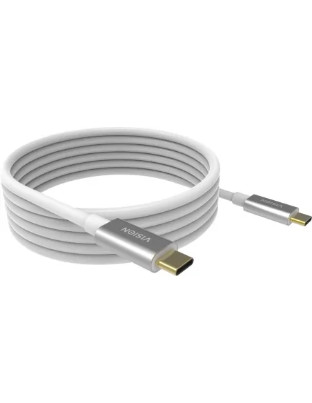 Vision TC 4MUSBC USB cable 4 m USB 3.2 Gen 2 (3.1 Gen 2) USB C White
