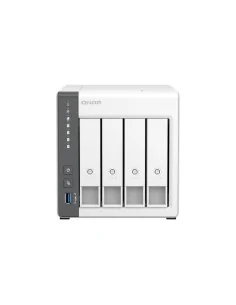 QNAP TS-433 NAS Tower ARM Cortex-A55 4 GB 0 TB QNAP QTS White