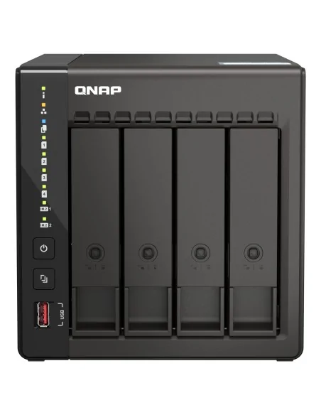 QNAP TS-453E NAS Tower Intel® Celeron® J6412 8 GB 0 TB QNAP QTS Black