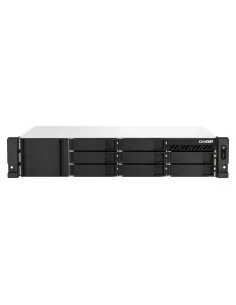 QNAP TS-873AeU-RP NAS Rack (2U) Ryzen Embedded V1500B 4 GB DDR4 0 TB QuTS hero Black