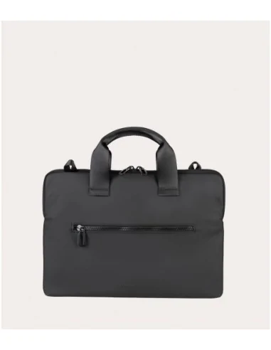 Tucano GOMMO Laptop 14”, MacBook Pro 14” Purse case waxed Black