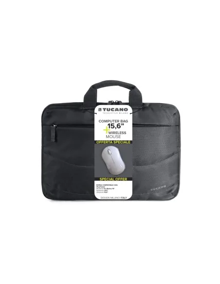 Tucano IDEA Notebook 15.6" Messenger case with mouse included Black