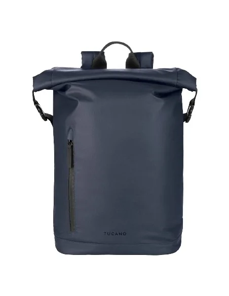 Tucano ROLLO Laptop 15.6", MacBook Pro 16" Backpack case rolltop closure Blue