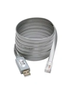 Tripp Lite U209-006-RJ45-X USB-A to RJ45 Serial Rollover Cable (M/M) - Cisco Compatible, 250 Kbps, 6 ft. (1.83 m), Gray
