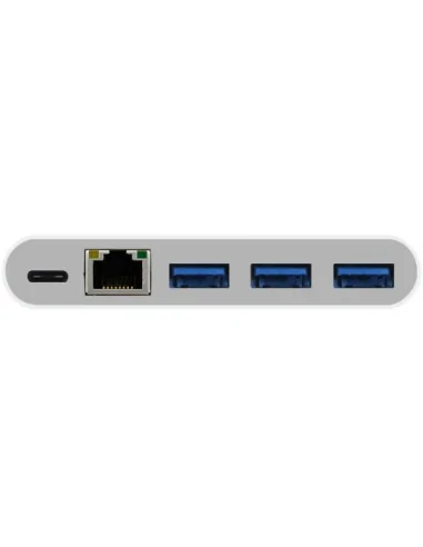 Macally UC3HUB3GBC laptop dock/port replicator USB 3.2 Gen 2 (3.1 Gen 2) Type-C White