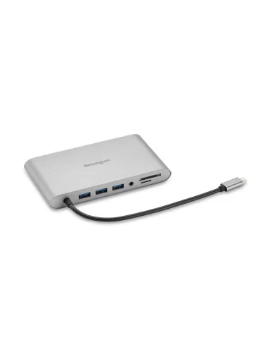 Kensington UH1440P USB-C 5Gbps Dual Video Driverless Mobile Dock – 85W Pass-Through Power – DP/HDMI/VGA