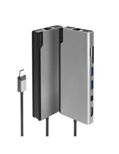 ALOGIC ULDPLSV2-SGR notebook dock/port replicator Wired USB 3.2 Gen 1 (3.1 Gen 1) Type-C Black, Grey