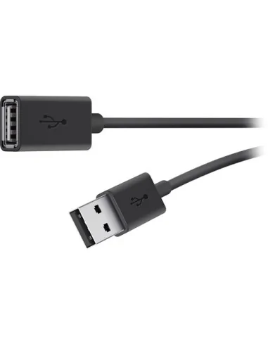Belkin USB 2.0 A M/F 3m USB cable USB A Black