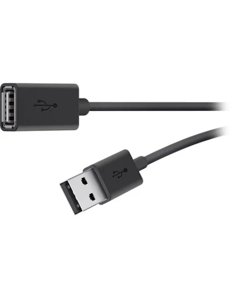 Belkin USB 2.0 A M/F 3m USB cable USB A Black