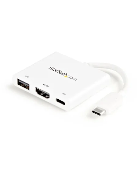 StarTech.com USB-C Multiport Adapter with HDMI - USB 3.0 Port - 60W PD - White