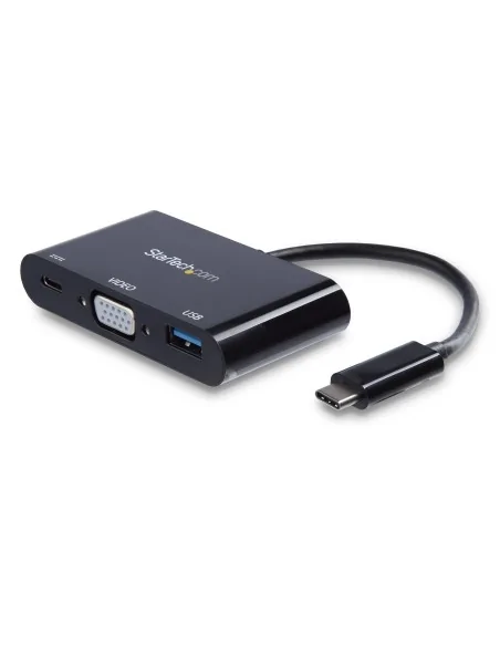StarTech.com USB-C VGA Multiport Adapter - USB 3.0 Port - 60W PD
