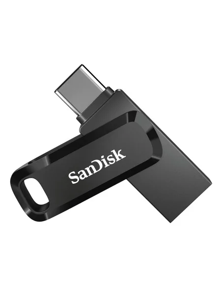 SanDisk Ultra Dual Drive USB flash drive 128 GB USB Type-A / USB Type-C 3.2 Gen 1 (3.1 Gen 1) Black, Silver