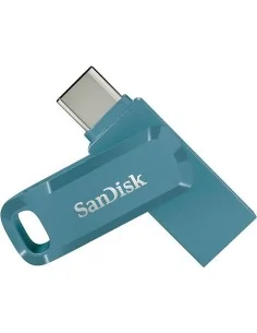 SanDisk Ultra Dual Drive Go USB 64GB USB flash drive USB Type-A / USB Type-C 3.2 Gen 1 (3.1 Gen 1) Blue