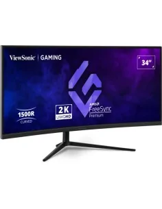 Viewsonic VX3418C-2K computer monitor 86.4 cm (34") 3440 x 1440 pixels UltraWide Quad HD Black