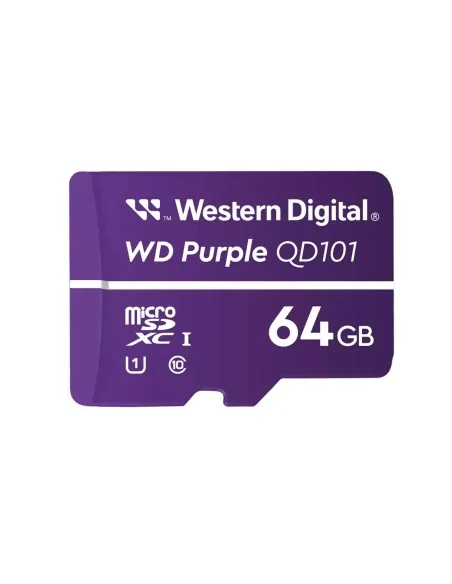 SanDisk WD Purple SC Ultra Endurance microSD Card - 64GB, microSDXC