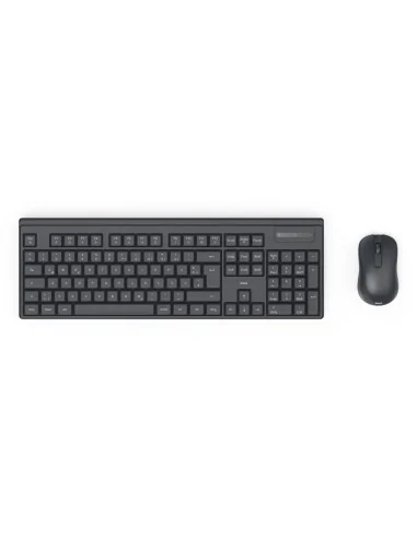 Hama WKM-100 keyboard Mouse included Universal RF Wireless QWERTY UK International Black