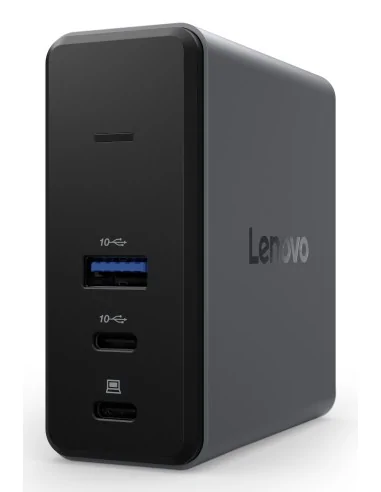 Lenovo X9 Charging GaN Dock Wired USB 3.2 Gen 2 (3.1 Gen 2) Type-C Grey