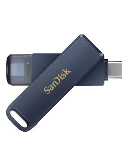 SanDisk iXpand USB flash drive 128 GB USB Type-C / Lightning 3.2 Gen 1 (3.1 Gen 1) Blue