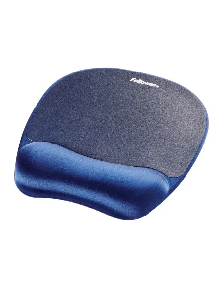 Fellowes Memory Foam Mouse Pad/Wrist Rest Sapphire